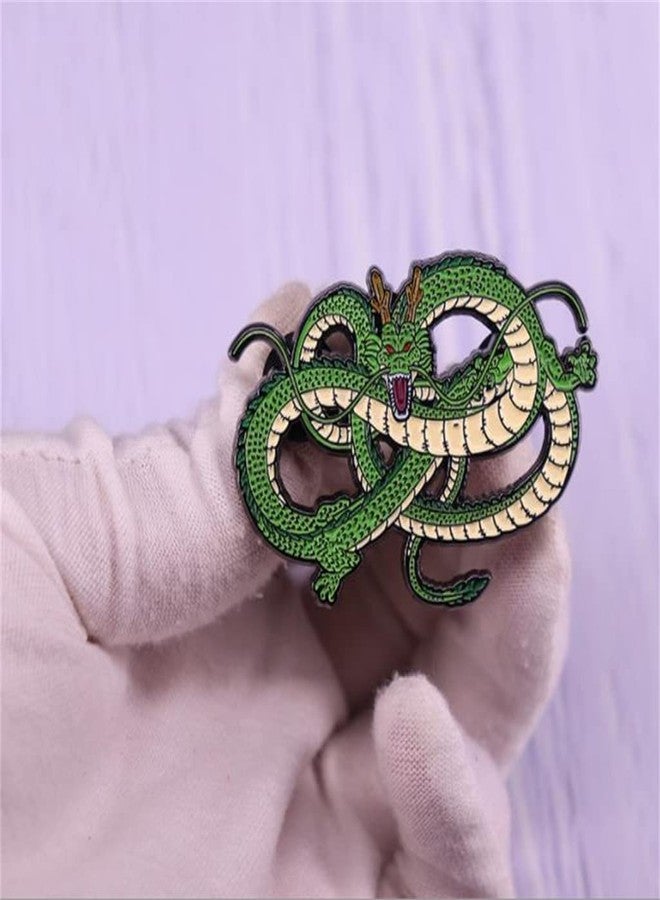 KAWADU Summoning Dragon Enamel Pin Japanese Anime Badge Horror Animal Dragon Brooch Clothes Bags Hat Accessories - Image 3